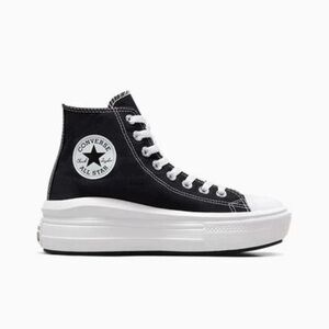 Converse All Star Move Women's Black Platform High-Tops